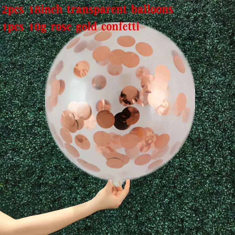 2pcs 18inch Rose Gold Confetti Balloon Wedding Decoration Inflatable Clear Latex Balloons Birthday Party Decoration Party Decor
2pcs 18inch Rose Gold Confetti Balloon Wedding Decoration Inflatable Clear Latex Balloons Birthday Party Decoration Party Decor