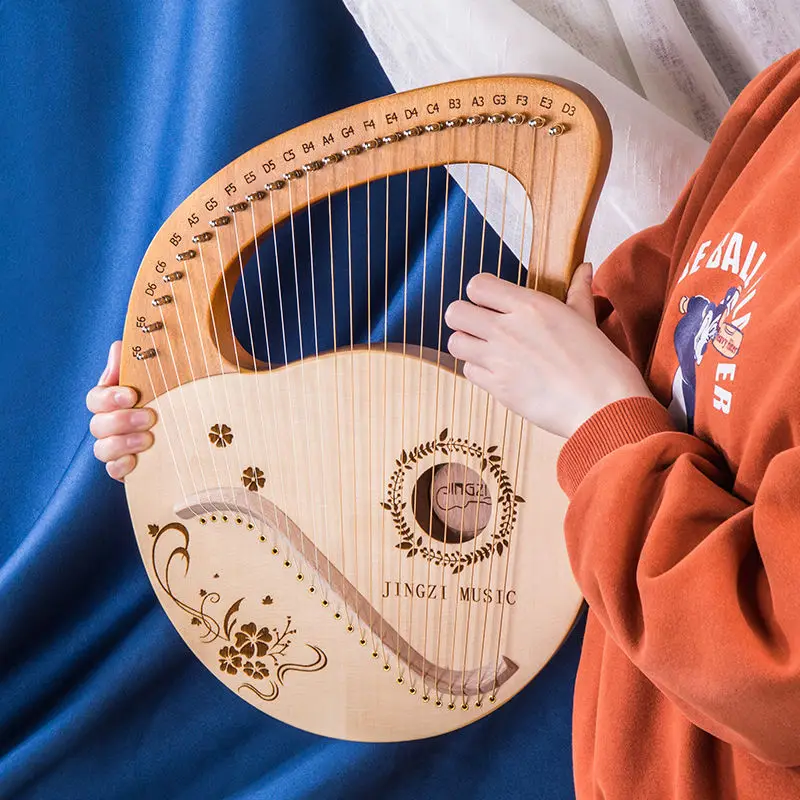 10/16/19/21/24 Strings Harp Lyre Harp Wooden Mahogany Harp 19 Strings Lyre Piano Musical Beginner Instrument With Matching Gifts
10/16/19/21/24 Strings Harp Lyre Harp Wooden Mahogany Harp 19 Strings Lyre Piano Musical Beginner Instrument With Matching Gifts
