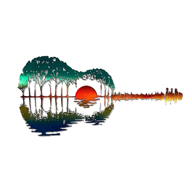 Abstract Guitar Metal Wall Art Decoration Guitar Indoor Outdoor Courtyard Guitar Wall Art Sculptures Hanging Ornament
Abstract Guitar Metal Wall Art Decoration Guitar Indoor Outdoor Courtyard Guitar Wall Art Sculptures Hanging Ornament