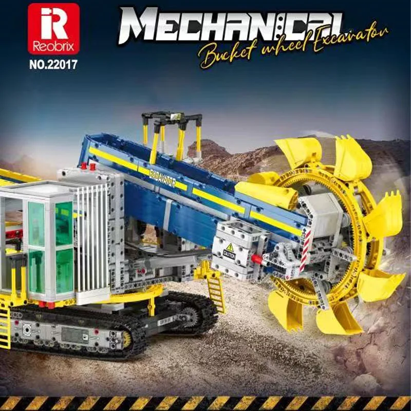 2022 22017 bucket wheel excavator building blocks excavator engineering transfer machine High difficulty building block toy gift
2022 22017 bucket wheel excavator building blocks excavator engineering transfer machine High difficulty building block toy gift