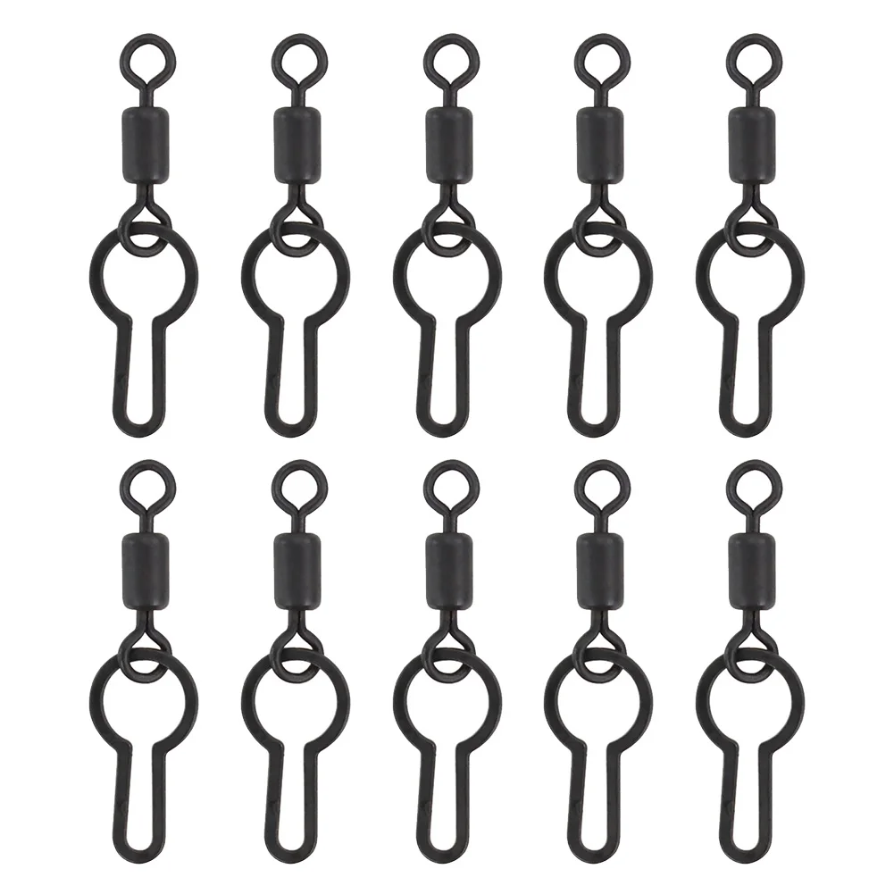 10pcs Carp Swivels Quick Change Hooklink Clips Links Rig Rings 28mm Steel Fish Swivels Bait Tackle Accessories Pesca
10pcs Carp Swivels Quick Change Hooklink Clips Links Rig Rings 28mm Steel Fish Swivels Bait Tackle Accessories Pesca