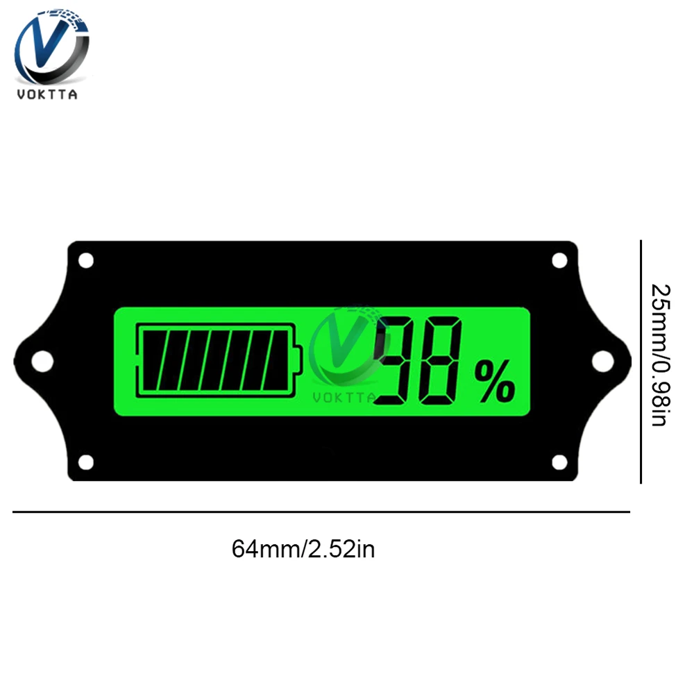 Gaqqee Цифровой вольтметр для литиевых батарей 
Gaqqee Цифровой вольтметр для литиевых батарей