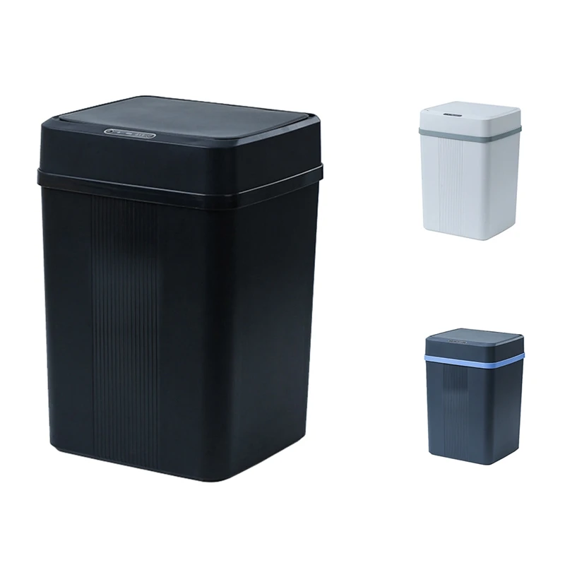 1 PCS Smart Sensor Can Garbage Bin For Office Kitchen Bathroom Toilet Trash Can 18L A 
1 PCS Smart Sensor Can Garbage Bin For Office Kitchen Bathroom Toilet Trash Can 18L A