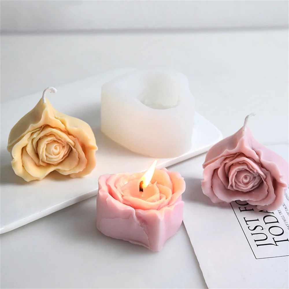 Rose Heart Candle Silicone Mold DIY Flowers Shaped Candle Making Soap Resin Chocolate Mold Craft Valentine's Gift for Girlfriend
Rose Heart Candle Silicone Mold DIY Flowers Shaped Candle Making Soap Resin Chocolate Mold Craft Valentine's Gift for Girlfriend