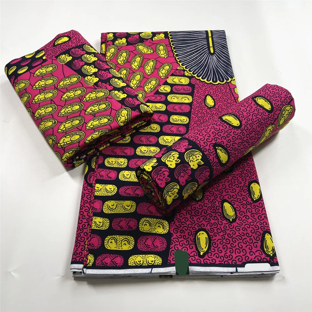 African Gold Wax Fabric 100% cotton High Quality Nigeria Fabric Wax Print Ankara Wax For Sewing 6yards Women Fabric
African Gold Wax Fabric 100% cotton High Quality Nigeria Fabric Wax Print Ankara Wax For Sewing 6yards Women Fabric