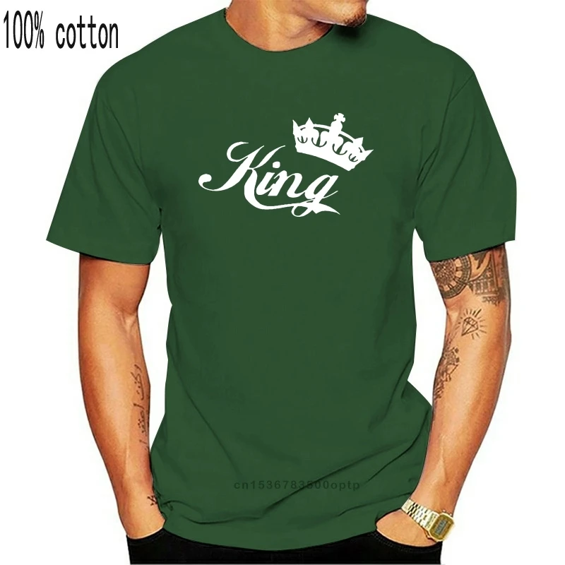 

Парная футболка с коронами EnjoytheSpirit, футболки с коронами, парные футболки, забавный топ с принтом унисекс