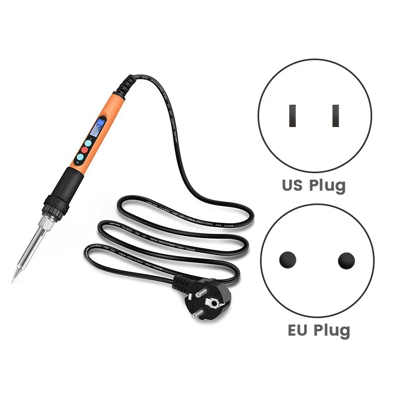 1 Set Adjustable Constant Temperature Electric Soldering Iron Internal Heating Type Soldering Iron (EU Plug)
1 Set Adjustable Constant Temperature Electric Soldering Iron Internal Heating Type Soldering Iron (EU Plug)