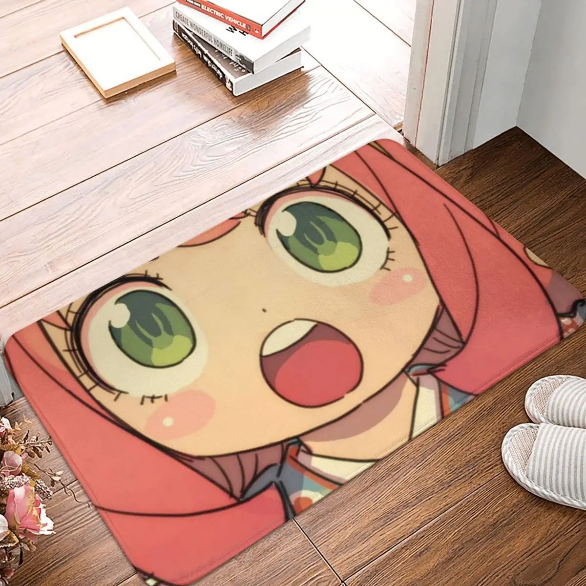 Spy X Family Anime Bathroom Non-Slip Carpet Anya Forger Cute Kawaii Bedroom Mat Entrance Door Doormat Home Decoration Rug
Spy X Family Anime Bathroom Non-Slip Carpet Anya Forger Cute Kawaii Bedroom Mat Entrance Door Doormat Home Decoration Rug