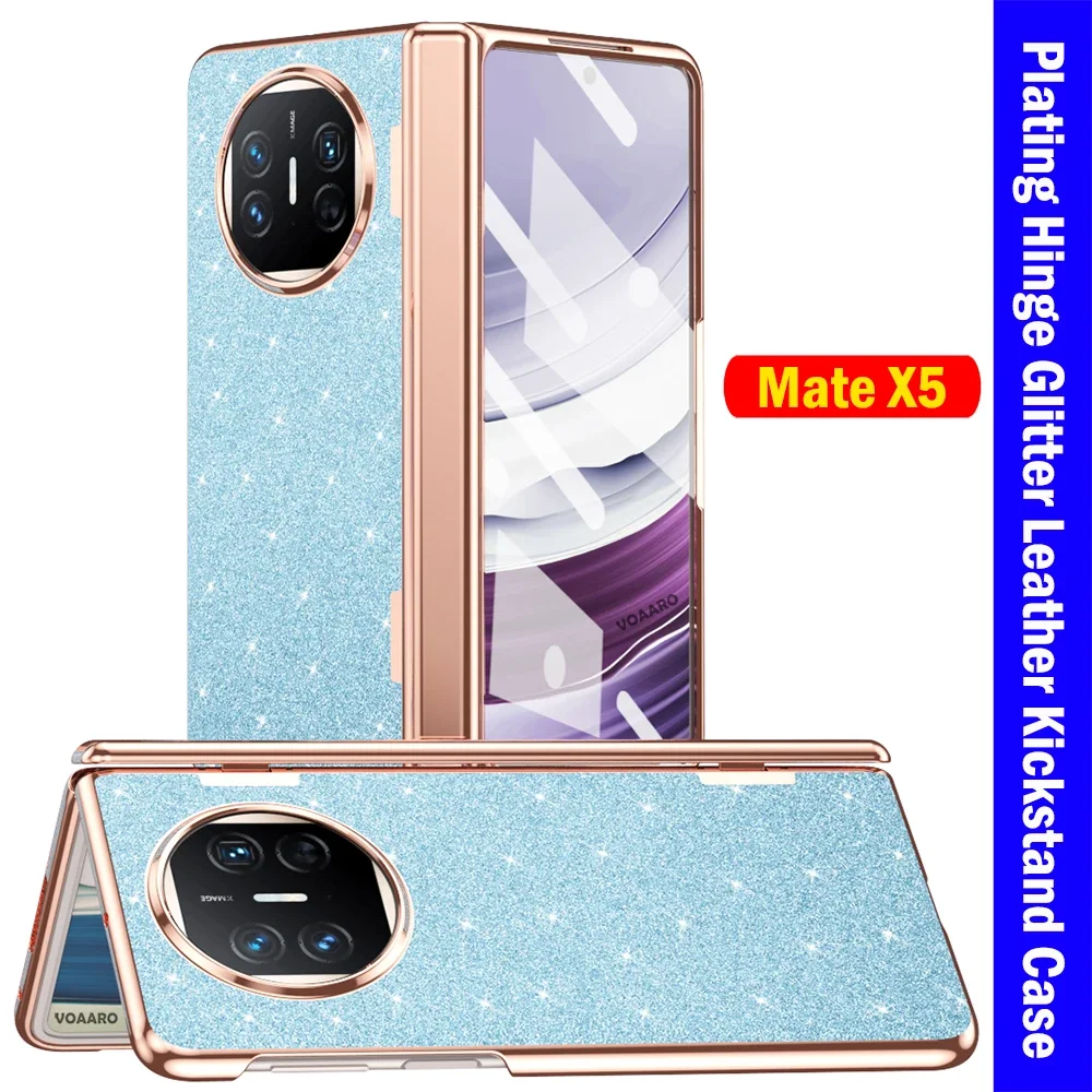 Luxury Funda for HUAWEI Mate X5 Hinge Protection Case Glitter Leather Cover for Huawei Mate X5 Case with Front Screen Glass Film
Luxury Funda for HUAWEI Mate X5 Hinge Protection Case Glitter Leather Cover for Huawei Mate X5 Case with Front Screen Glass Film
