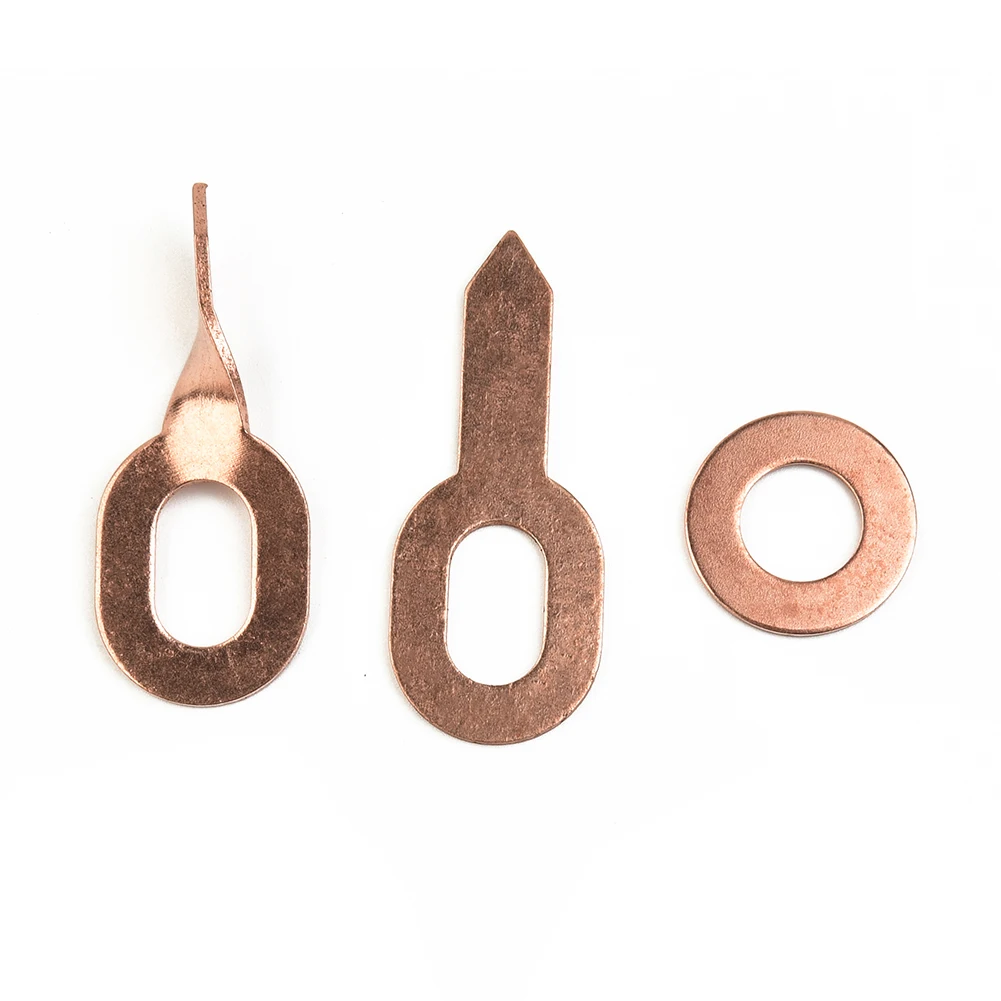 Flat 50Pcs Accessories Consumables Copper plated steel Assortment Washers Pad For Spotter Welder Useful Practical
Flat 50Pcs Accessories Consumables Copper plated steel Assortment Washers Pad For Spotter Welder Useful Practical