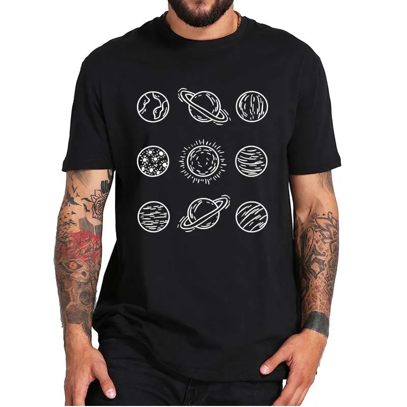 Funny Solar Planet T-Shirt Astronomer Pluto Planets Lovers Simple Graphic Tee Premium Soft 100% Cotton Men's T Shirt EU Size
Funny Solar Planet T-Shirt Astronomer Pluto Planets Lovers Simple Graphic Tee Premium Soft 100% Cotton Men's T Shirt EU Size