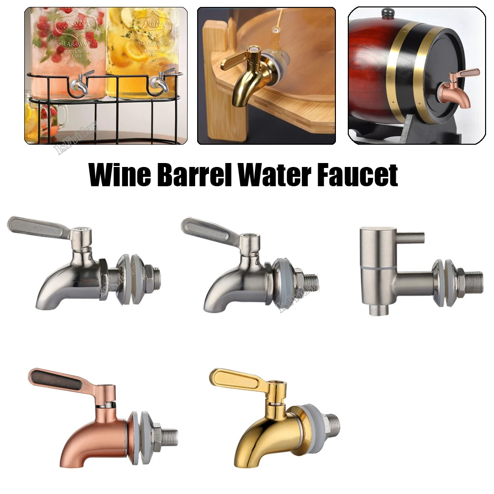 Stainless Steel Water Dispenser Spigot Faucet Thread Dia Nozzle For Sink Faucet Bottle Tap Dispenser Wine Barrel Water Faucet
Stainless Steel Water Dispenser Spigot Faucet Thread Dia Nozzle For Sink Faucet Bottle Tap Dispenser Wine Barrel Water Faucet