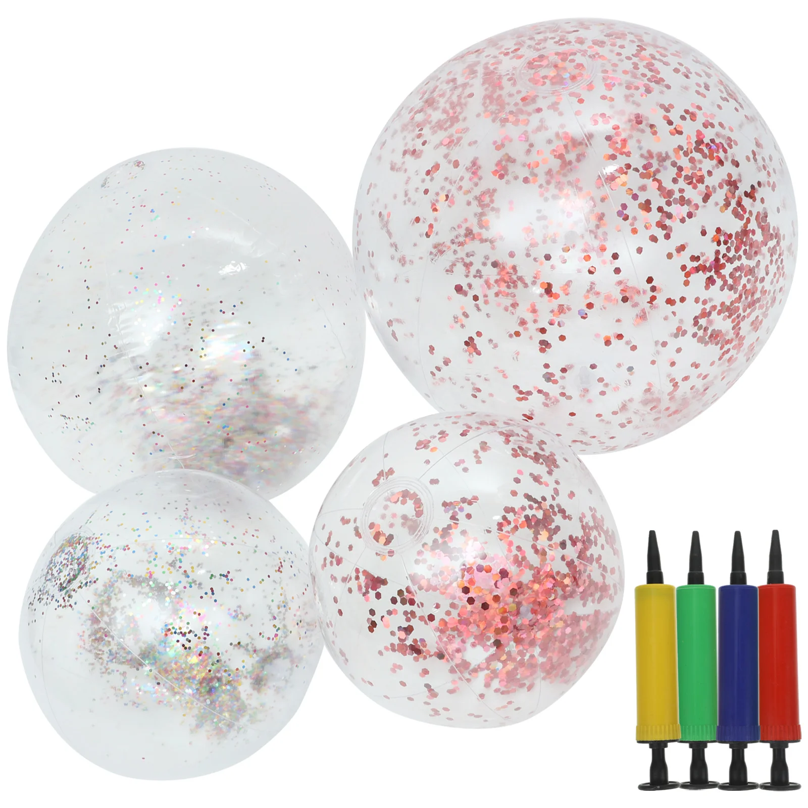 Inflatable Beach Ball Balls Toy Glitter Float Pvc Pool Party Favor Bulk Clear Toddler
Inflatable Beach Ball Balls Toy Glitter Float Pvc Pool Party Favor Bulk Clear Toddler
