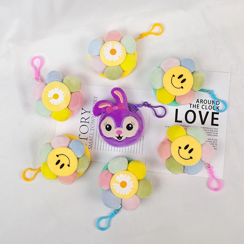 1PC Sunflower Smiling Face Zero Wallet Pendant Key Bag Mini Headphone Bag Plush Decorative Pendant
1PC Sunflower Smiling Face Zero Wallet Pendant Key Bag Mini Headphone Bag Plush Decorative Pendant