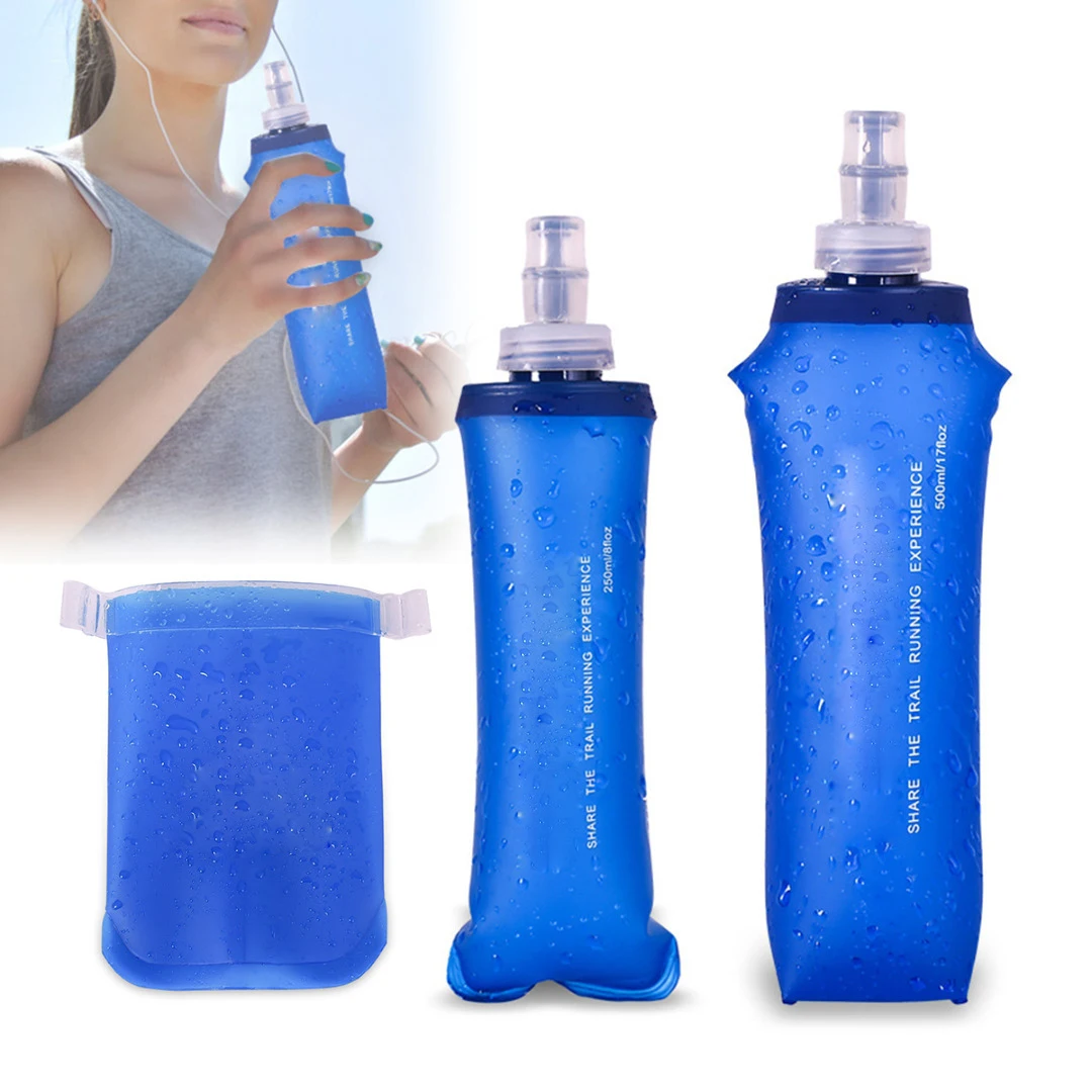 170 мл/250 мл/500 мл Открытый Кемпинг Складная термополиуретановая мягкая фляга для воды сжимание бег велосипед спортивная сумка для воды Новин...
170 мл/250 мл/500 мл Открытый Кемпинг Складная термополиуретановая мягкая фляга для воды сжимание бег велосипед спортивная сумка для воды Новин...