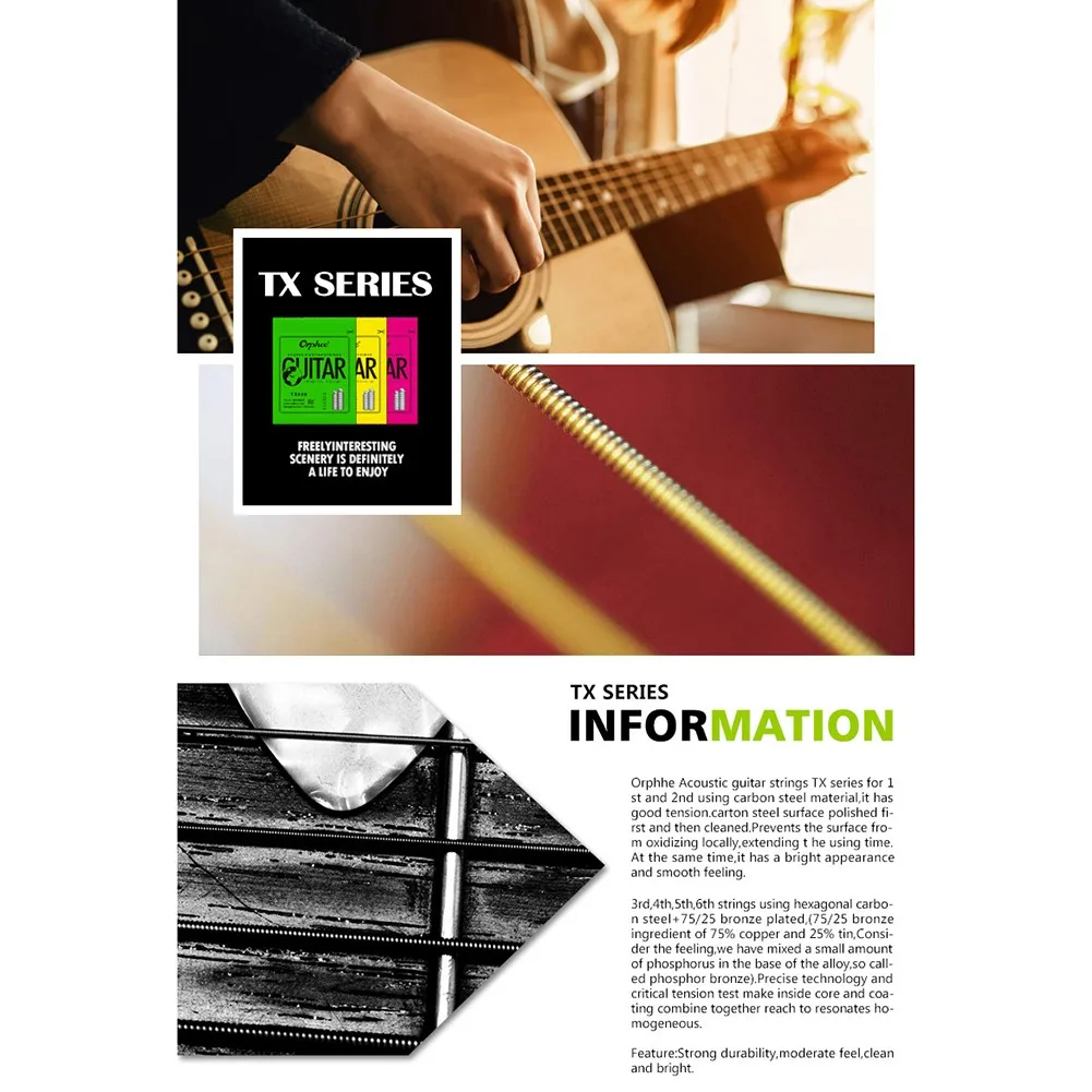 Acoustic Guitar Strings Full-Size Extra Normal Light Medium Gauge 10-47 11-52 12-53 Gauges Hexagonal Core Bronze Bright Tone
Acoustic Guitar Strings Full-Size Extra Normal Light Medium Gauge 10-47 11-52 12-53 Gauges Hexagonal Core Bronze Bright Tone