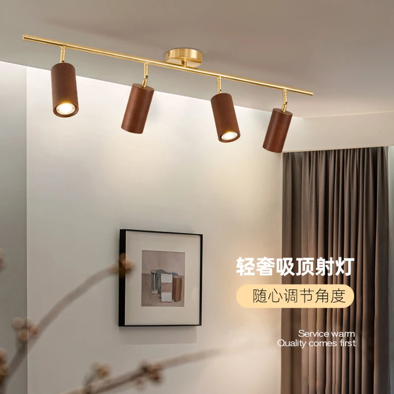 Modern Multi Head Ceiling Spotlight Wood Led Aisle Lamp Long Pole Spot Light for Indoor Living Room Dining Room Decor Lighting
Modern Multi Head Ceiling Spotlight Wood Led Aisle Lamp Long Pole Spot Light for Indoor Living Room Dining Room Decor Lighting