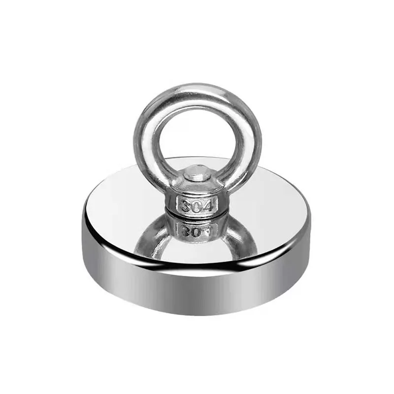 Super Strong Neodymium Magnet Salvage Magnet Deep Sea Fishing Magnets Mounting Pot with Ring Eyebolt for Fishing Salvage Magnet
Super Strong Neodymium Magnet Salvage Magnet Deep Sea Fishing Magnets Mounting Pot with Ring Eyebolt for Fishing Salvage Magnet