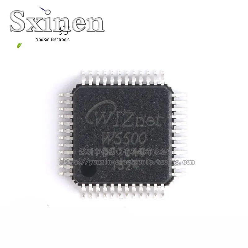 10PCSOriginal Authentic LQFP48 W5500 Microcontroller Ethernet Hardware TCP IP Protocol Stack 
10PCSOriginal Authentic LQFP48 W5500 Microcontroller Ethernet Hardware TCP IP Protocol Stack