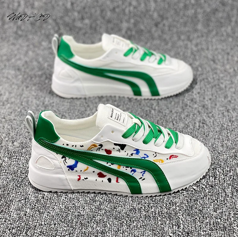 Men Sneakers Casual Summer Fashion Microfiber Mesh Breathable Increased Internal Platform Shoes Trend Mixed Colors Running Shoes
Men Sneakers Casual Summer Fashion Microfiber Mesh Breathable Increased Internal Platform Shoes Trend Mixed Colors Running Shoes