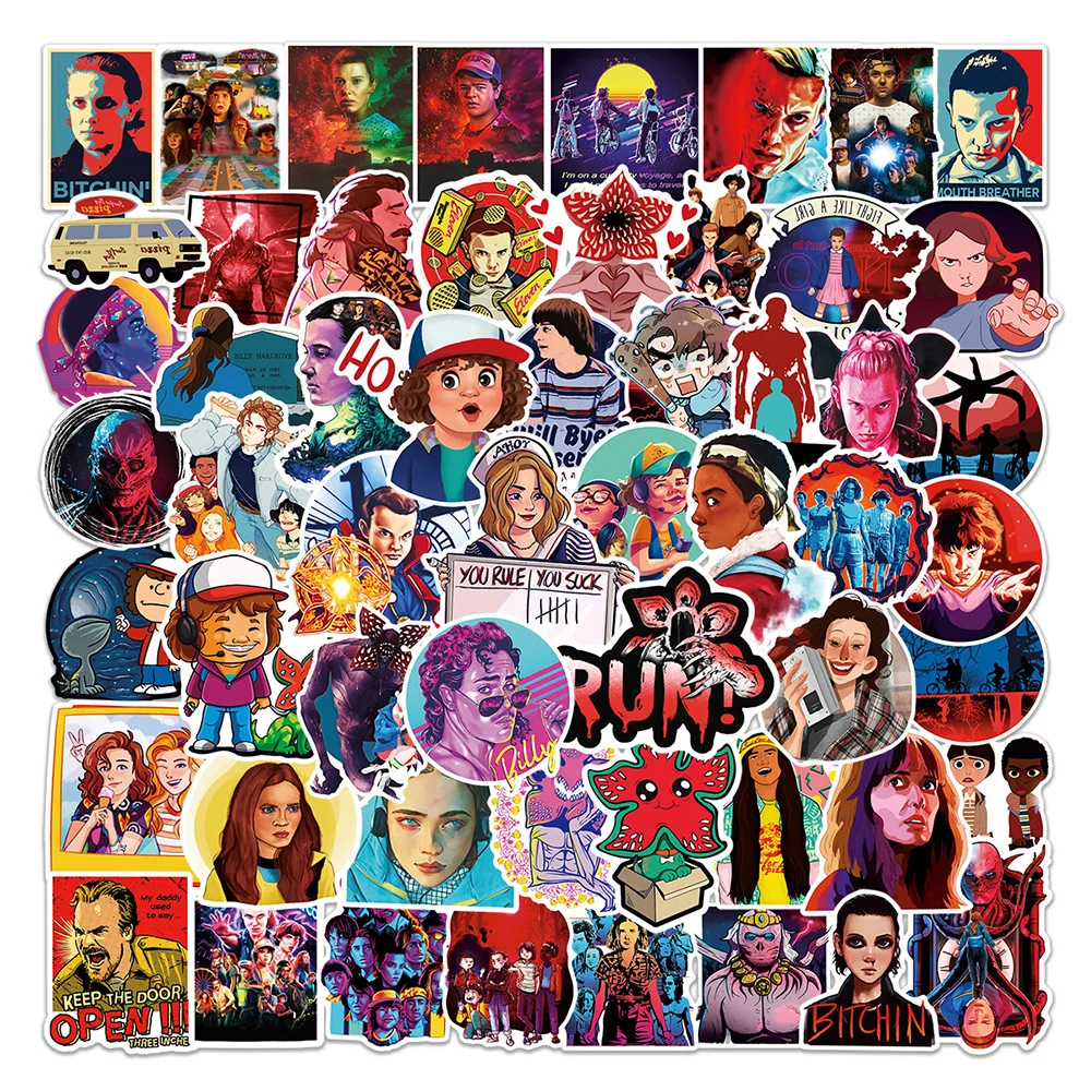 10/30/50/100PCS Stranger Things Season 4 Stickers TV Show Anime Waterproof Phone Laptop Skateboard Luggage Guitar Sticker Toy
10/30/50/100PCS Stranger Things Season 4 Stickers TV Show Anime Waterproof Phone Laptop Skateboard Luggage Guitar Sticker Toy