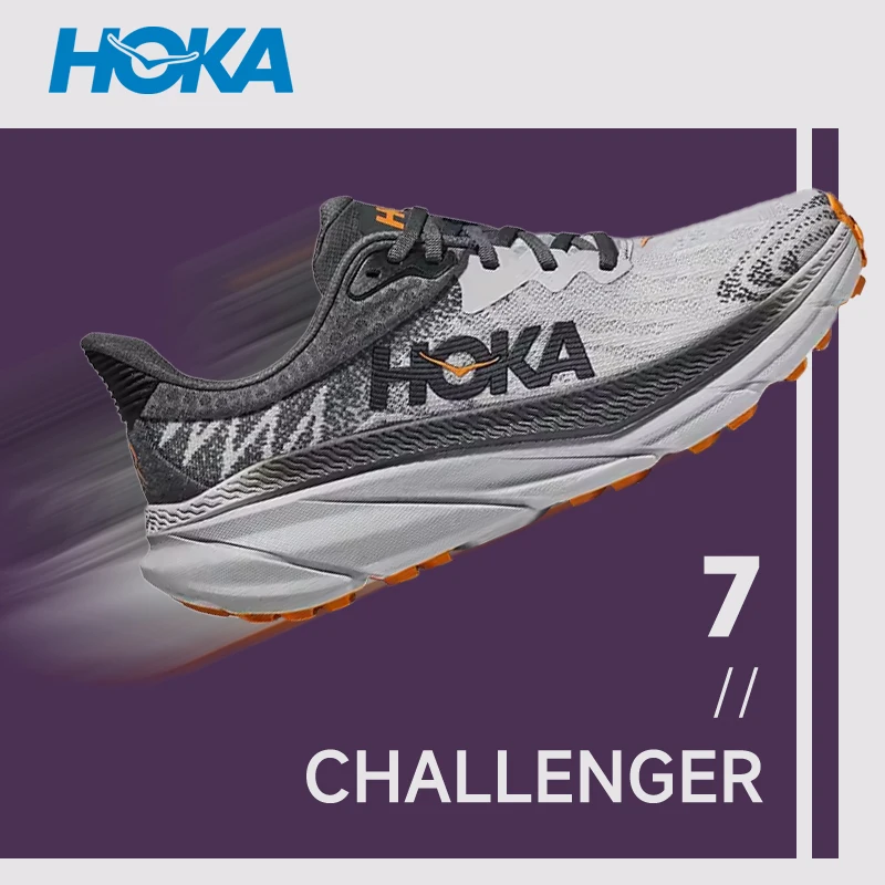 

HOKAS Challenger 7 Men Running Shoes Outdoor Road Sneakers Cushioning Elasticity Marathon Shoes Trail Trekking Tennis Sneakers