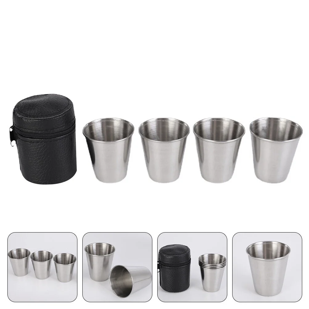 Steel Cup Household Cups Portable Shot Travel Coffee Mug Ordinary Practical Pu Glass
Steel Cup Household Cups Portable Shot Travel Coffee Mug Ordinary Practical Pu Glass