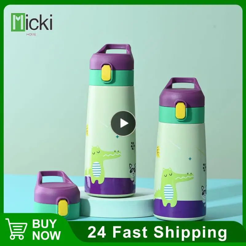 Durable Thermos Cup Child Friendly Vacuum Insulation Stainless Steel Thermos Cup Vacuum Cup Portable Portable Cup Cute Design
Durable Thermos Cup Child Friendly Vacuum Insulation Stainless Steel Thermos Cup Vacuum Cup Portable Portable Cup Cute Design