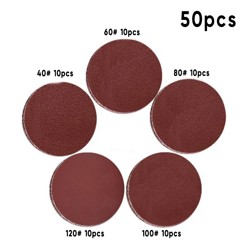 50pcs 7inch Aluminum Oxide Dry Sandpaper Sanding Discs Hook Loop Abrasive Sand Sheets 40 60 80 100 120 Grit For Metal Polishing
50pcs 7inch Aluminum Oxide Dry Sandpaper Sanding Discs Hook Loop Abrasive Sand Sheets 40 60 80 100 120 Grit For Metal Polishing