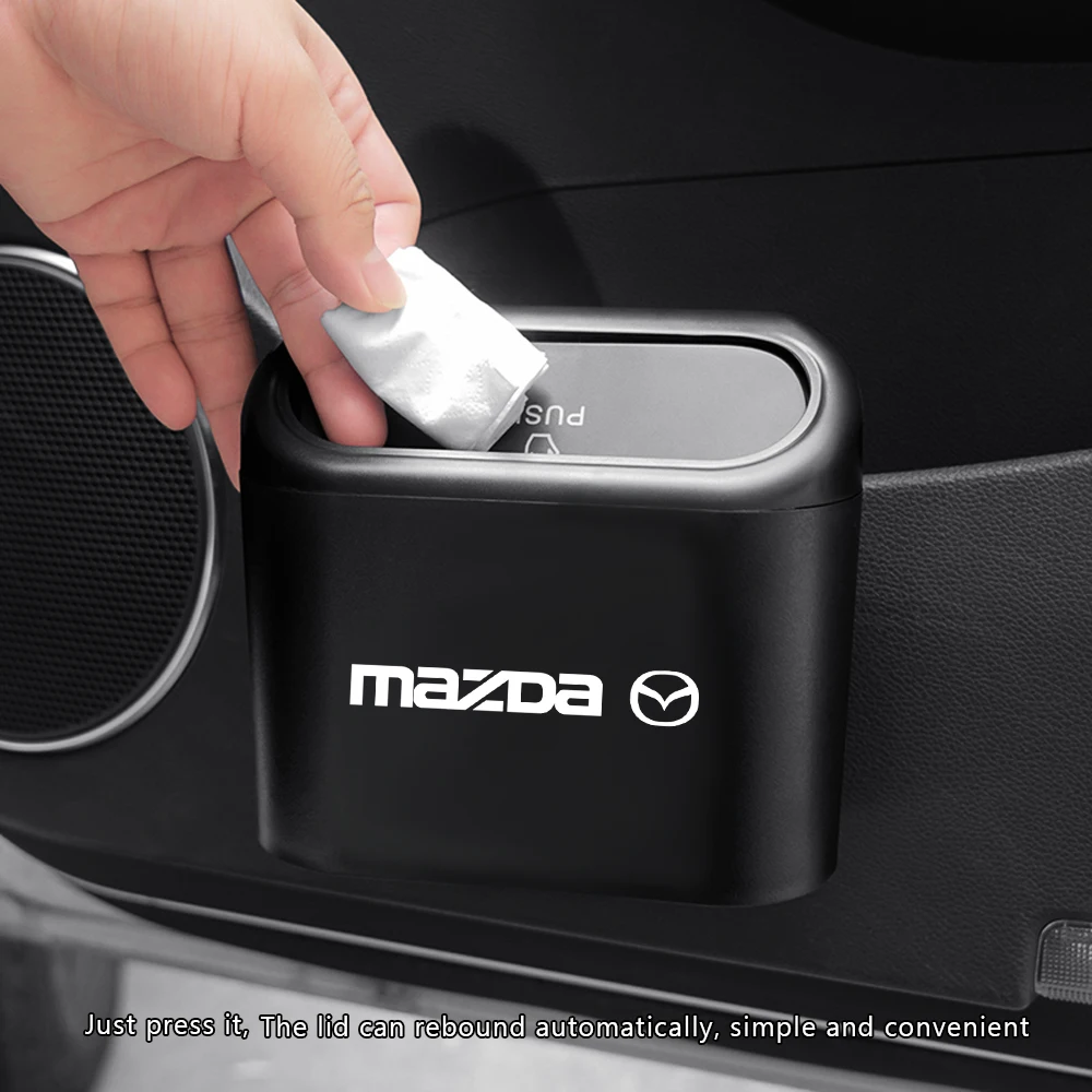Car Dumpster Can Hanging Trash Square Clamshell Rebound Design Dust Box Simple And Convenient For Mazda 2 3 5 M5 Ms CX-4 CX5 CX6
Car Dumpster Can Hanging Trash Square Clamshell Rebound Design Dust Box Simple And Convenient For Mazda 2 3 5 M5 Ms CX-4 CX5 CX6