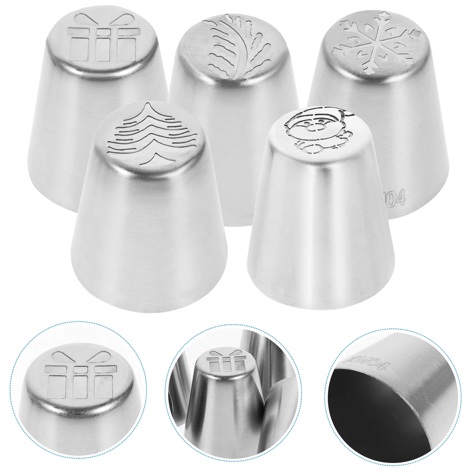 Tips Christmas Cake Icing Piping Nozzle Decorating Cream Nozzles Frosting Tools Baking Set Russian Tip Decoration Flower Pastry
Tips Christmas Cake Icing Piping Nozzle Decorating Cream Nozzles Frosting Tools Baking Set Russian Tip Decoration Flower Pastry