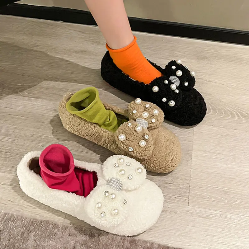 Shoes Woman 2022 Autumn Shallow Mouth Female Footwear Low Heels All-Match Bow-Knot Modis Soft Round Toe New Winter Fall Moccasin
Shoes Woman 2022 Autumn Shallow Mouth Female Footwear Low Heels All-Match Bow-Knot Modis Soft Round Toe New Winter Fall Moccasin
