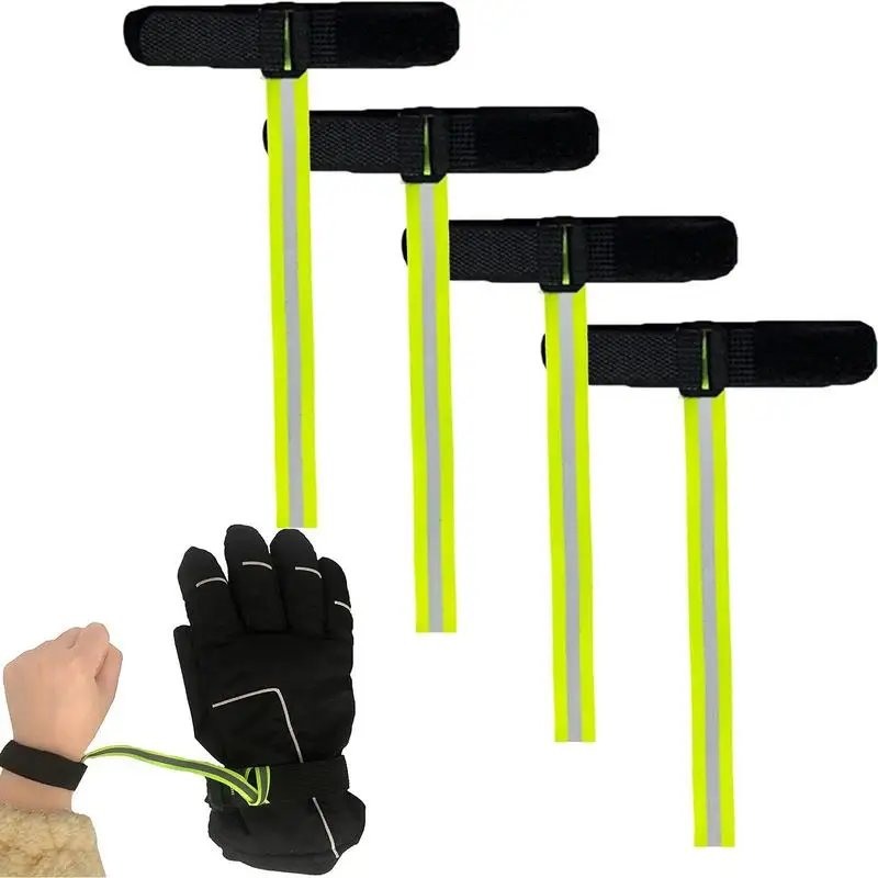 Handcuffs Glove Strap 4PCS Reflective Sport Glove Safety Strap Ski Elastic Wrist Leash Handcuffs Glove Strap For Anti-lost
Handcuffs Glove Strap 4PCS Reflective Sport Glove Safety Strap Ski Elastic Wrist Leash Handcuffs Glove Strap For Anti-lost