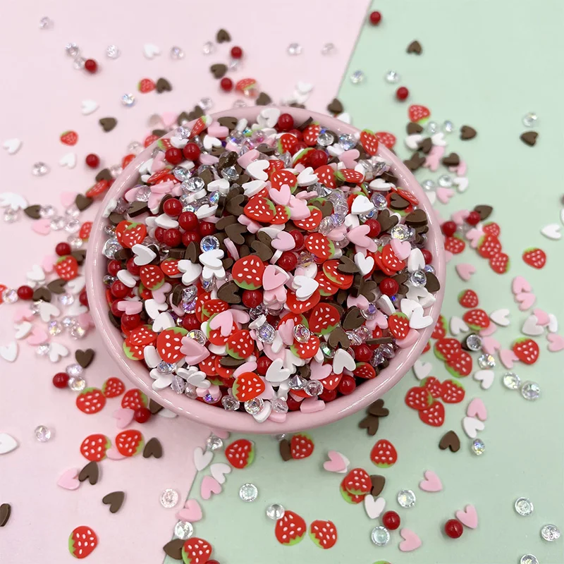 50g Mix Strawberry Red Beads Heart Polymer Slice Hot Clay Sprinkles for Crafts Making DIY Slime Filling Shaker Cards Accessories 
50g Mix Strawberry Red Beads Heart Polymer Slice Hot Clay Sprinkles for Crafts Making DIY Slime Filling Shaker Cards Accessories