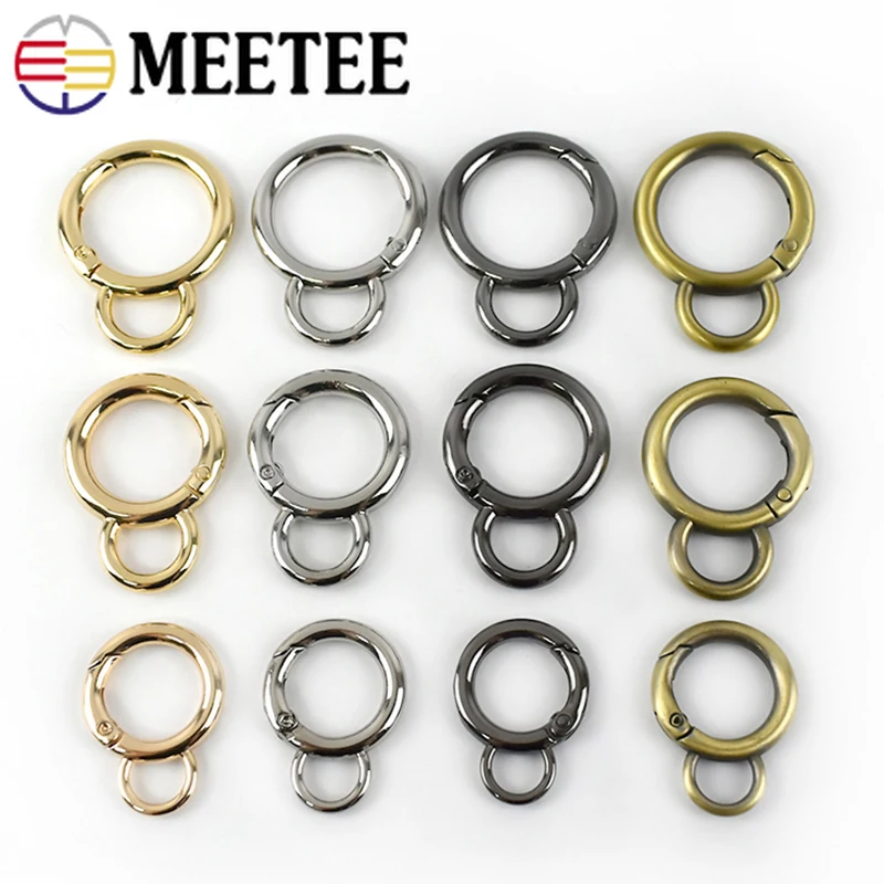 5Pcs O Rings Openable Metal Bag Buckles Hooks Handbag Handle Connector Strap Dog Chain Snap Clasp DIY Hardware Accessories F1-26
5Pcs O Rings Openable Metal Bag Buckles Hooks Handbag Handle Connector Strap Dog Chain Snap Clasp DIY Hardware Accessories F1-26