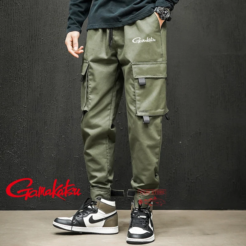 New Spring Summer Gamakatsu Fishing Pants Men Casual Loose Quick Dry Multi-pocket Fishing Pants Outdoor Breathable Sports Pants
New Spring Summer Gamakatsu Fishing Pants Men Casual Loose Quick Dry Multi-pocket Fishing Pants Outdoor Breathable Sports Pants