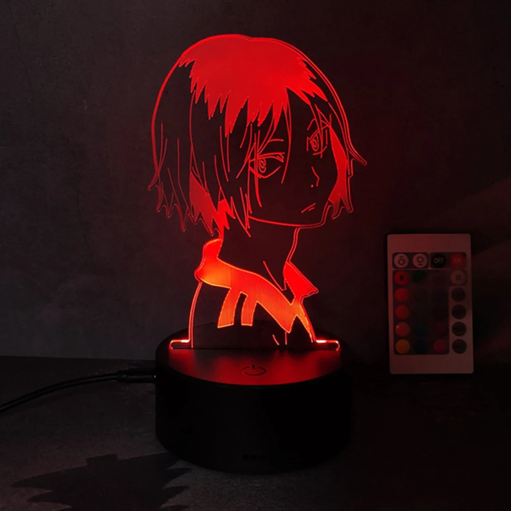 Ночник Haikyu светодиодный, в стиле аниме, Kozume, Kenma, для спальни, декор для детей, подарок на день рождения
Ночник Haikyu светодиодный, в стиле аниме, Kozume, Kenma, для спальни, декор для детей, подарок на день рождения
