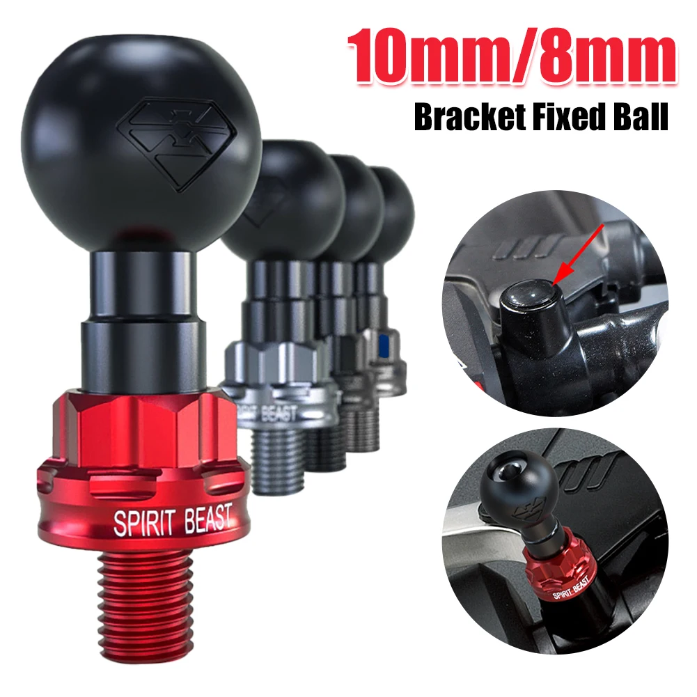 New 1-Inch Ball Mount Base Aluminum Alloy M8/M10 Ball Head Adapter For MTB RAM Mount Handlebar Honda Kawasaki Suzuki BMW Yamaha
New 1-Inch Ball Mount Base Aluminum Alloy M8/M10 Ball Head Adapter For MTB RAM Mount Handlebar Honda Kawasaki Suzuki BMW Yamaha