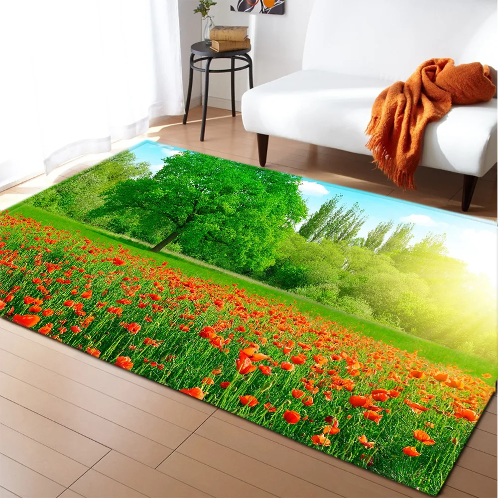 3D Print Poppies Flower Carpet Natural Scenery Floor Mat Sunlight Landscape Home Entrance Door Mat Living Room Rugs Bathroom Mat
3D Print Poppies Flower Carpet Natural Scenery Floor Mat Sunlight Landscape Home Entrance Door Mat Living Room Rugs Bathroom Mat