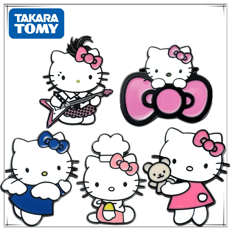 New Sanrio Hello Kitty Badge Woman Brooch Accessories Cute Cartoon Metal Pin Girl Best Friend Kawaii Decoration Kid Toys Gifts
New Sanrio Hello Kitty Badge Woman Brooch Accessories Cute Cartoon Metal Pin Girl Best Friend Kawaii Decoration Kid Toys Gifts