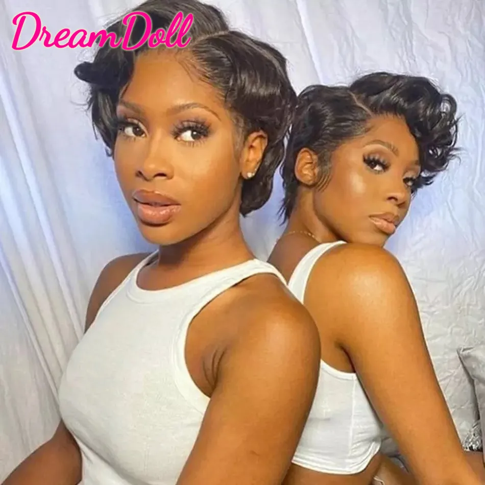 Pixie Cut Human Hair Wigs 13x1 Lace Front Part Pixie Cut Wigs Cheap Brazilian Straight Human Hair Frontal Wigs For Women
Pixie Cut Human Hair Wigs 13x1 Lace Front Part Pixie Cut Wigs Cheap Brazilian Straight Human Hair Frontal Wigs For Women