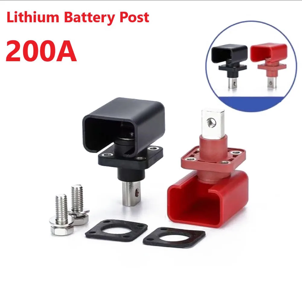 2PCS 200A Terminal Post All-copper Lithium Battery Post High-current Copper Terminal Battery Connector Energy Storage Terminal
2PCS 200A Terminal Post All-copper Lithium Battery Post High-current Copper Terminal Battery Connector Energy Storage Terminal