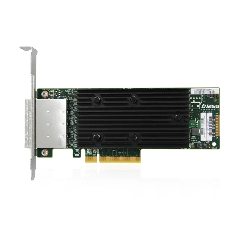 Broadcom LSI HBA 9305-16E 05-25704-00 12Gb/s External SAS/SATA Controller LSI SAS3216 PCIe 3.0 x8 Four x4 SFF8644
Broadcom LSI HBA 9305-16E 05-25704-00 12Gb/s External SAS/SATA Controller LSI SAS3216 PCIe 3.0 x8 Four x4 SFF8644