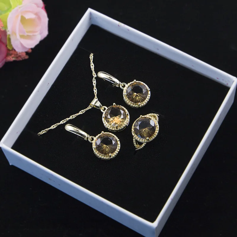 Round Turkey Color Changing Stone Jewelry Set Sudan Stone Set Necklace Earrings Water Aluminum Stone Three-Piece Set Multiple
Round Turkey Color Changing Stone Jewelry Set Sudan Stone Set Necklace Earrings Water Aluminum Stone Three-Piece Set Multiple