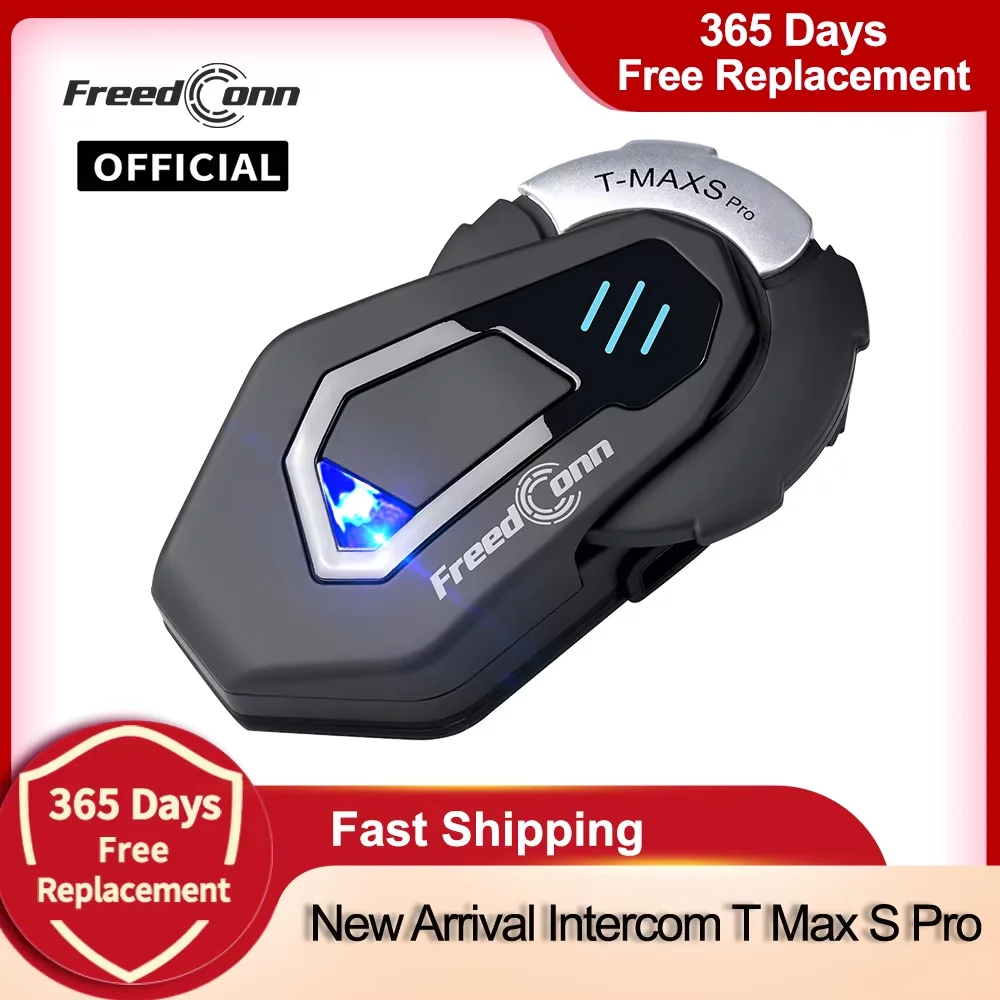 Мотогарнитура FreedConn Bluetooth С Функцией Интеркома, Водонепроницаемая, С Поддержкой Музыки И FM-радио
Мотогарнитура FreedConn Bluetooth С Функцией Интеркома, Водонепроницаемая, С Поддержкой Музыки И FM-радио