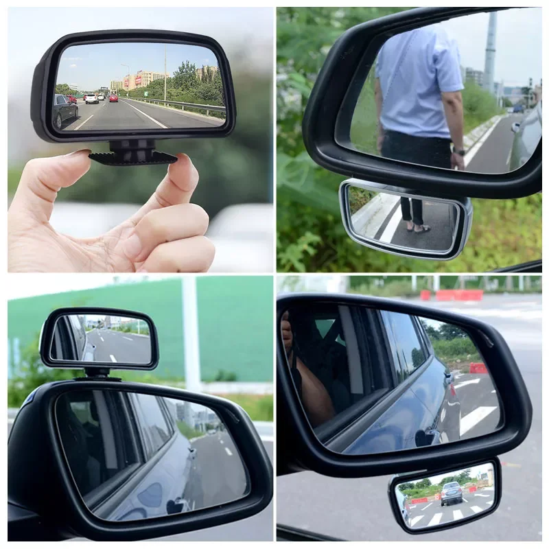 AUTO PARTS 360 Degree Adjustable Wide Angle Side Rear Mirror Blind Spot Convex Mirrors for Car Reverse Parking Auxiliary Rear Vi
AUTO PARTS 360 Degree Adjustable Wide Angle Side Rear Mirror Blind Spot Convex Mirrors for Car Reverse Parking Auxiliary Rear Vi
