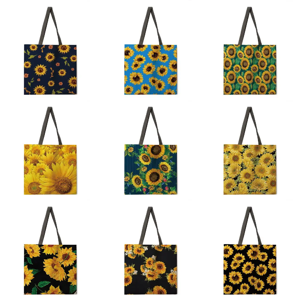 Sunflower printed handbag Women's casual handbag Women's shoulder bag Foldable shopping bag Beach bag handbag
Sunflower printed handbag Women's casual handbag Women's shoulder bag Foldable shopping bag Beach bag handbag