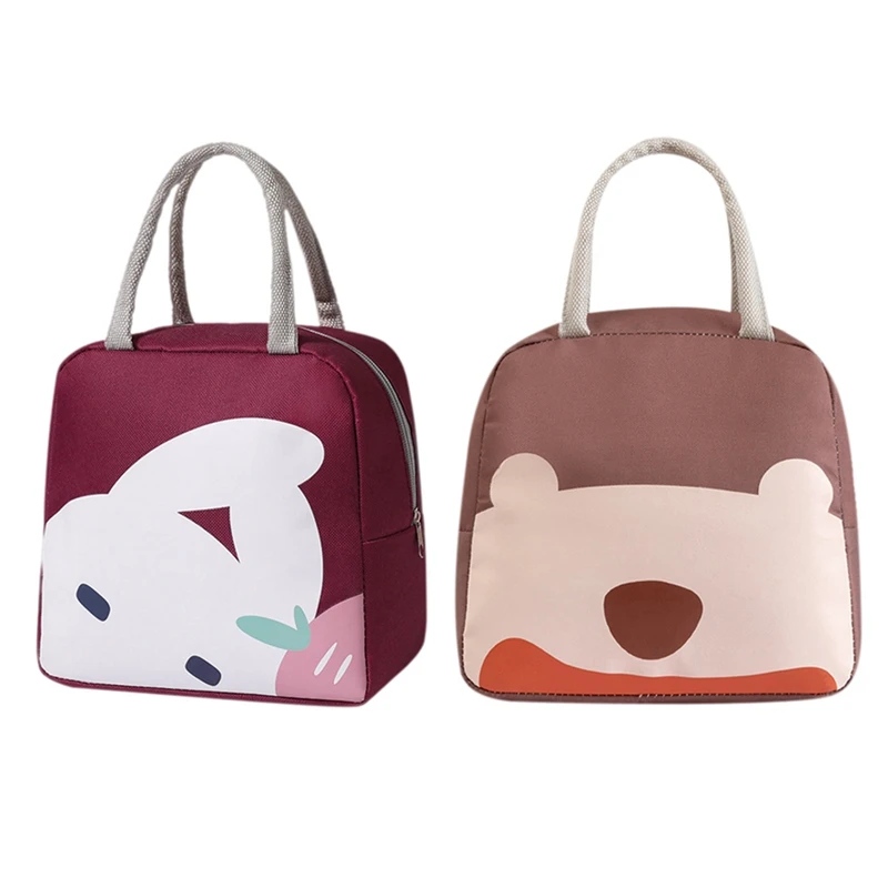 2Pcs Zipper Thermal Insulated Warm Keeping Lunch Box Bag Food Container Box Storage Bag Cute Cartoon Lunch Bag
2Pcs Zipper Thermal Insulated Warm Keeping Lunch Box Bag Food Container Box Storage Bag Cute Cartoon Lunch Bag