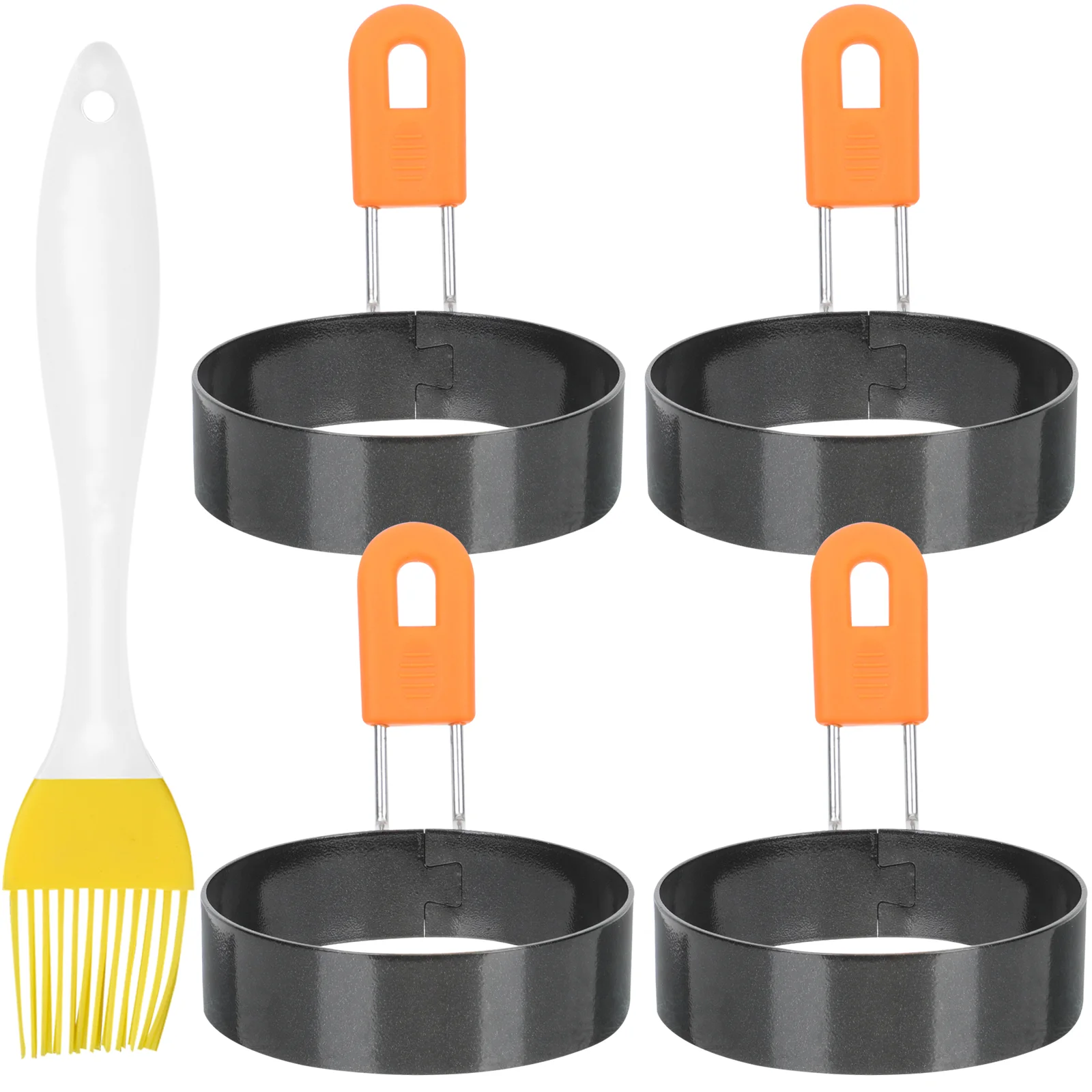 1 Set Non-stick Convenient Practical Home Frying Egg Rings Nonstick Egg Rings Kitchen Gadgets Round Egg Molds Egg Rings
1 Set Non-stick Convenient Practical Home Frying Egg Rings Nonstick Egg Rings Kitchen Gadgets Round Egg Molds Egg Rings