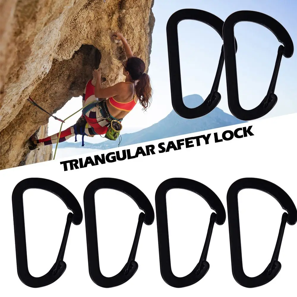 Safety Black-color Aluminium Outdoor Sports Black Climbing Button Alloy Carabiner Camping Hiking Hook Buckle Keychain
Safety Black-color Aluminium Outdoor Sports Black Climbing Button Alloy Carabiner Camping Hiking Hook Buckle Keychain